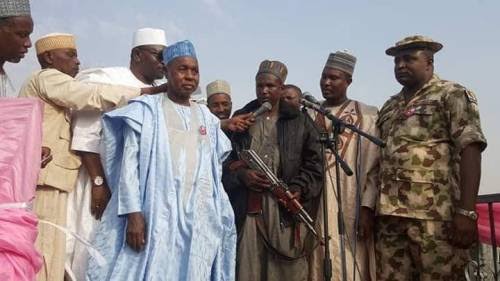 Za mu magance tsaro kafin mu sauka da ga mulki — Masari Za mu magance tsaro kafin mu sauka da ga mulki — Masari