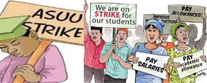ASUU ta ƙara makonni 8 a kan yajin aikin da ta ke yi ASUU ta ƙara makonni 8 a kan yajin aikin da ta ke yi