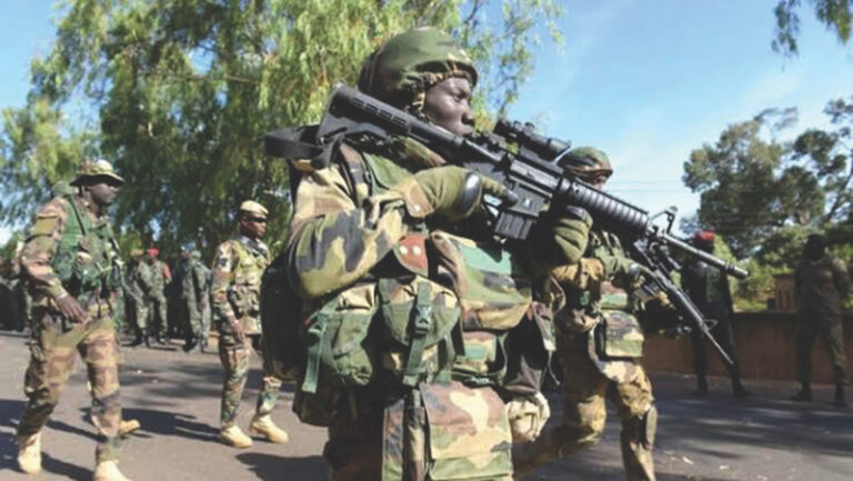 Sojojin Nijeriya sun hallaka ƴan ta’adda 17 a Borno Sojojin Nijeriya sun hallaka ƴan ta’adda 17 a Borno