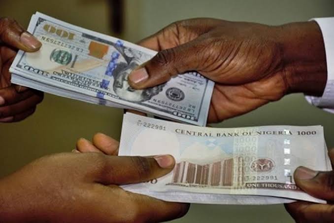 Dala ta tashi zuwa Naira 610 a kasuwar bayan fage