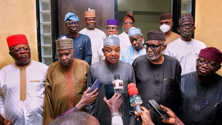 Gwamnonin Arewa sun yi fatali da zaɓen Ahmad Lawan a matsayin dan takara Gwamnonin Arewa sun yi fatali da zaɓen Ahmad Lawan a matsayin dan takara