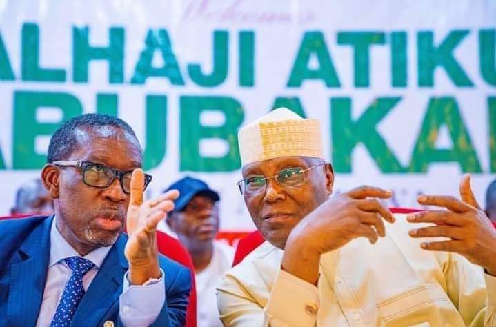Atiku ya ɗauki Okowa a matsayin mataimakin takarar shugabancin ƙasa Atiku ya ɗauki Okowa a matsayin mataimakin takarar shugabancin ƙasa
