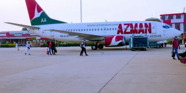 NCAA ta dakatar da kamfanin Azman Air NCAA ta dakatar da kamfanin Azman Air