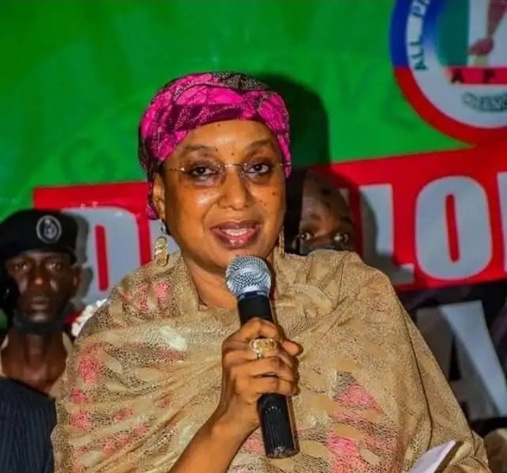 Aisha Binani ta ajiye muƙaminta na kwamitin yaƙin neman zaɓen Tinubu Aisha Binani ta ajiye muƙaminta na kwamitin yaƙin neman zaɓen Tinubu