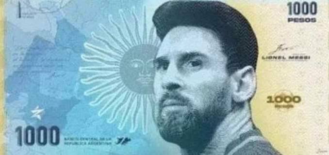Argentina na shawarar sanya hoton Messi a jikin kuɗi Argentina na shawarar sanya hoton Messi a jikin kuɗi