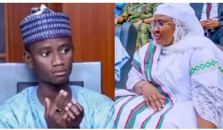 Ɗalibin da yai suka ga Aisha Buhari ya bata hakuri bayan ta janye ƙarar da ta kai shi Ɗalibin da yai suka ga Aisha Buhari ya bata hakuri bayan ta janye ƙarar da ta kai shi