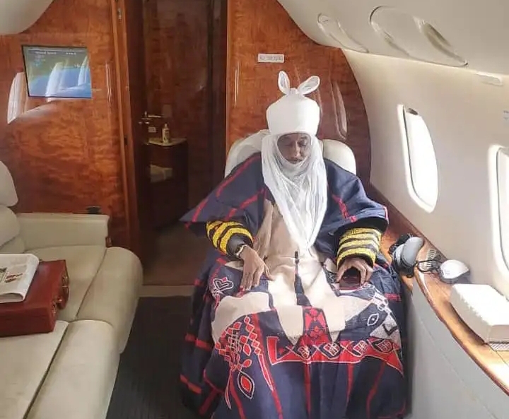 Sarki Sanusi ya ziyarci Kano shekaru 3 bayan sauke shi daga sarautar Kano Sarki Sanusi ya ziyarci Kano shekaru 3 bayan sauke shi daga sarautar Kano