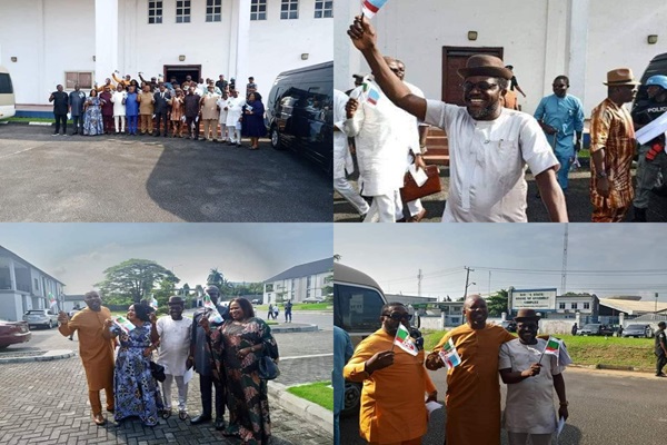 APC ta magantu a kan sauya shekar ƴan majalisa 27 na Rivers, inda ta ce Saura Wike APC ta magantu a kan sauya shekar ƴan majalisa 27 na Rivers, inda ta ce Saura Wike