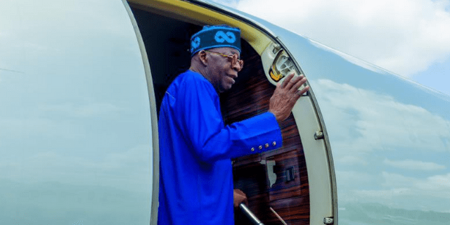 Ambaliya: Tinubu ya sauka a Maiduguri domin ziyarar jaje