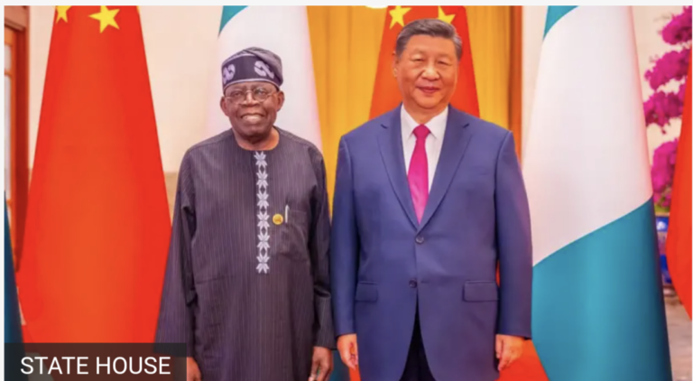 Tinubu ya gana da shugaban kasar China, Xi Jinping