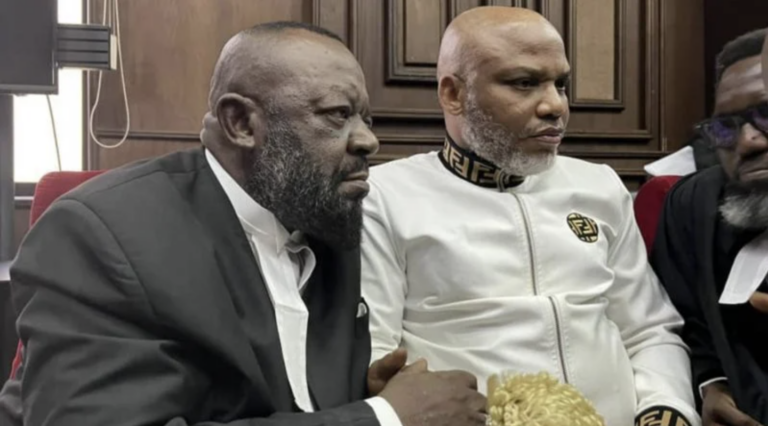 YANZU-YANZU: Alkaliya ta janye daga zaman sauraron ƙarar Nnamadi Kanu