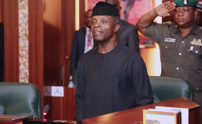 Vice President Yemi Osinbajo