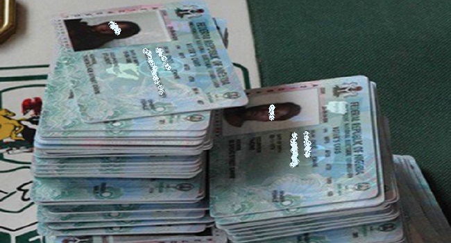 Stack of PVCs at INEC office