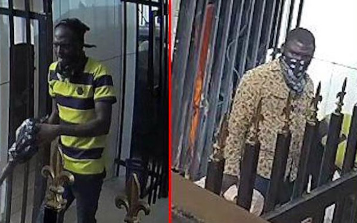 Some of the wanted Offa bank robbers in action