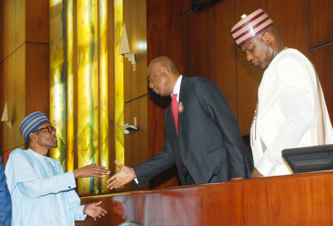 President-Buhari-presents-N8.612-Trillion-as-2018-Appropriation-Bill-to-National-Assembly-in-Abuja