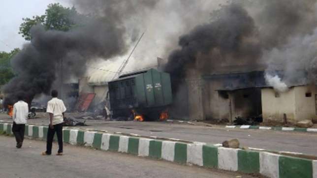 Boko Haram has launched a number of prison breaks in the past, including the arson attack on Maiduguri prison in Yobe state in 2009. Photo: Reuters