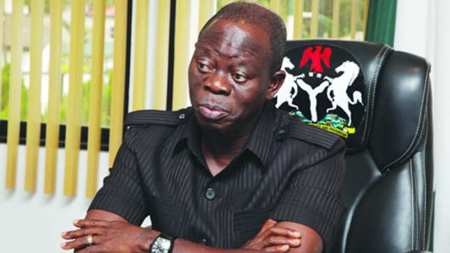 Adams Oshiomhole, national chairman of APC