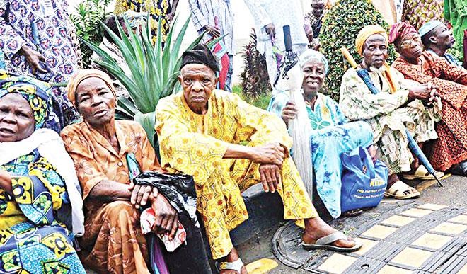 Pensioners in Nigeria