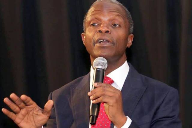 Vice President Yemi Osinbajo