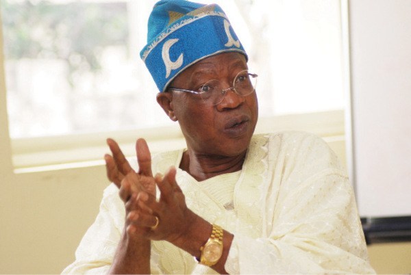The Minister of Information and Culture, Lai Mohammed