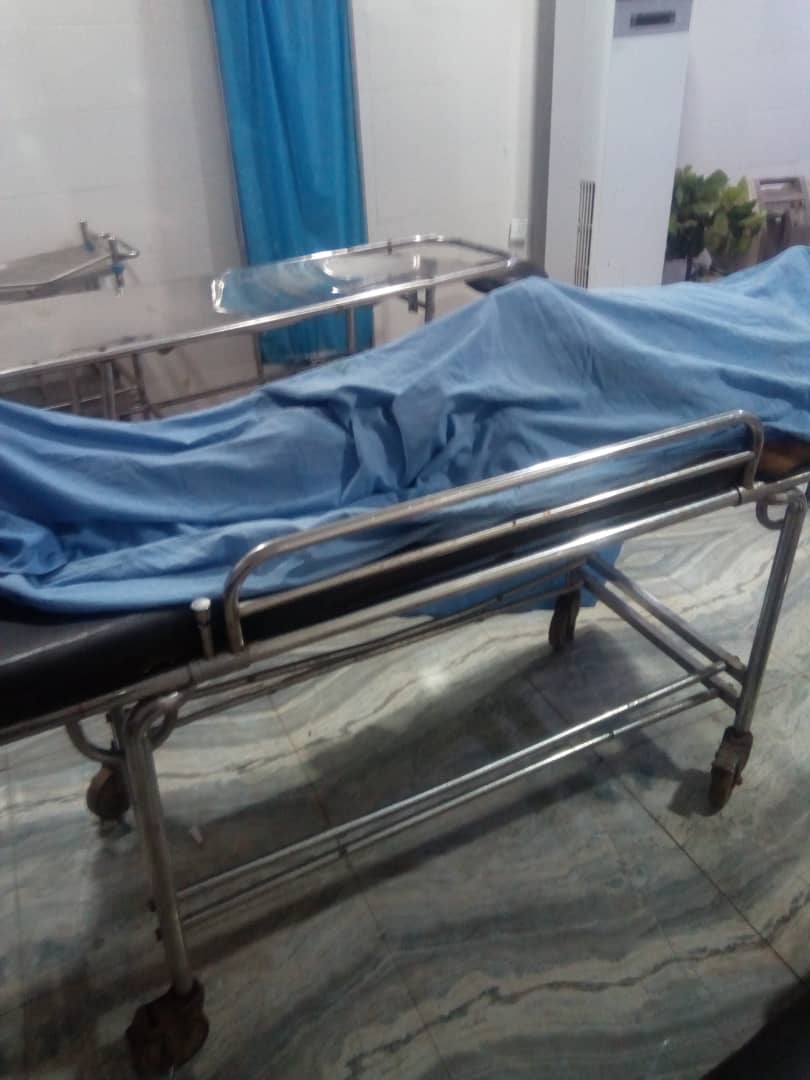 The body of Abdulsalam Lawan