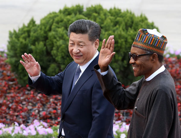President Muhammadu Buhari and Chinese President Xi Jinping