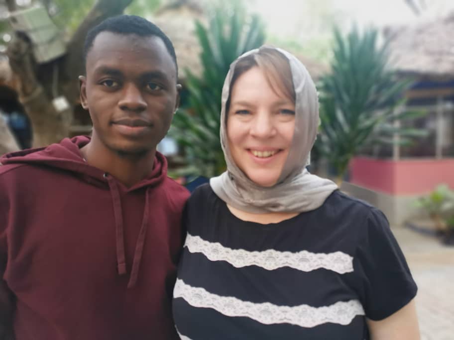 A 46-year-old American woman, Jeanine Delsky, has arrived at Panshekara, a suburb of Kano, to marry her 23-year-old online boyfriend Sulaiman Babayero Isa.