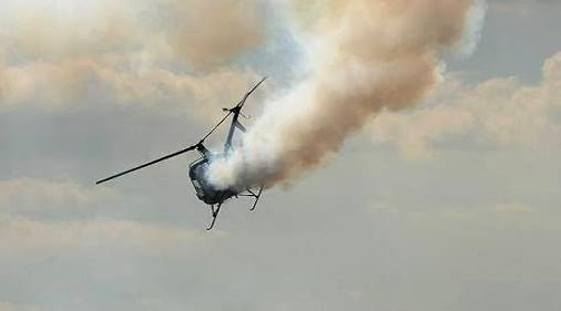 Police Helicopter used for illustration