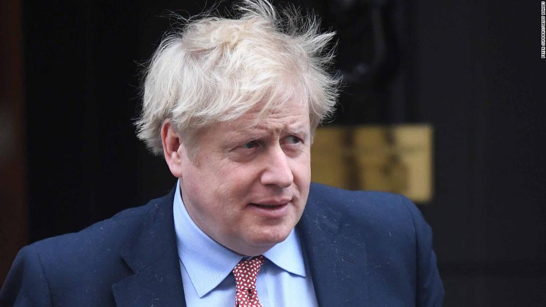 LONDON, ENGLAND - MARCH 25: Prime Minister Boris Johnson leaves 10 Downing Street for PMQ's on March 25, 2020 in London, England. British parliament will be suspended tonight due to concerns about the spread of COVID-19. It had previously been scheduled to break for Easter on March 31; it will tentatively sit again on April 21. The Coronavirus (COVID-19) pandemic has spread to at least 182 countries, claiming over 18,000 lives and infecting hundreds of thousands more. (Photo by Peter Summers/Getty Images)