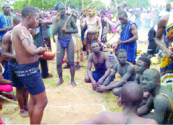 Gbagyi natives displaying their cultural heritage in Abuja