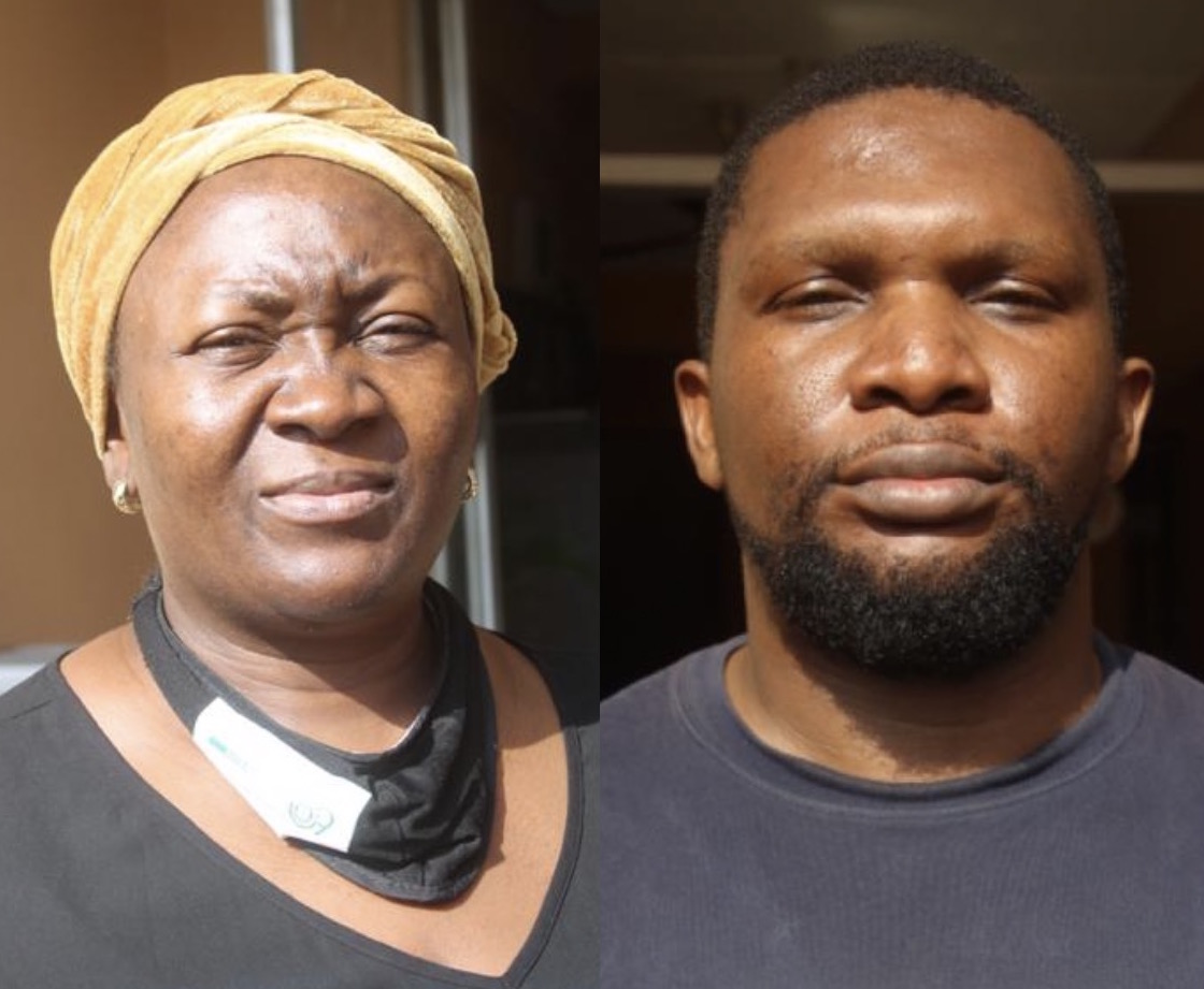 Sarah Omeigha Ajibola and John Ozovehe Demide