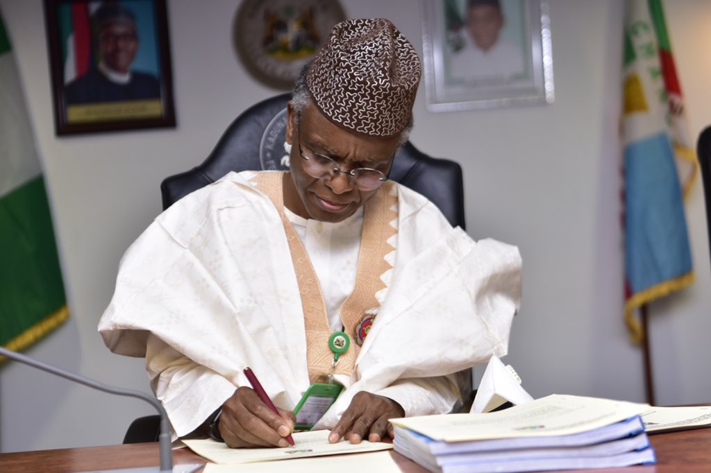 Governor Nasir El-Rufai of Kaduna State