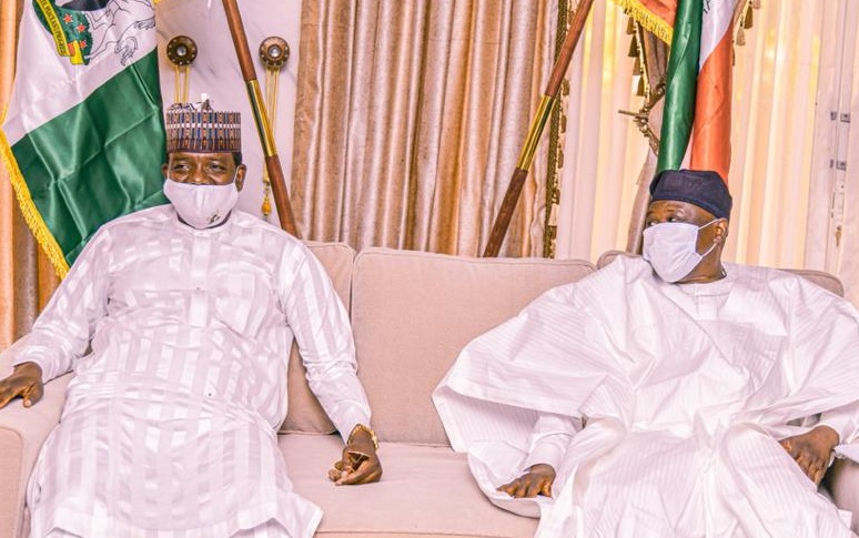 Governors Matawalle and Fintiri