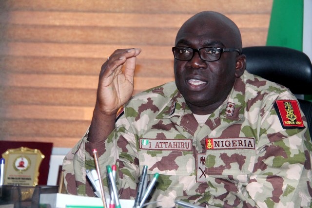 The late Chief of Army Staff, Ibrahim Attahiru