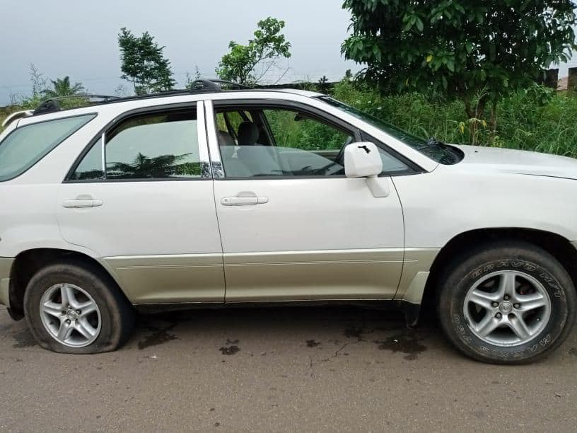One of the vehicles seized by the Nigerian Army from the insurgents
