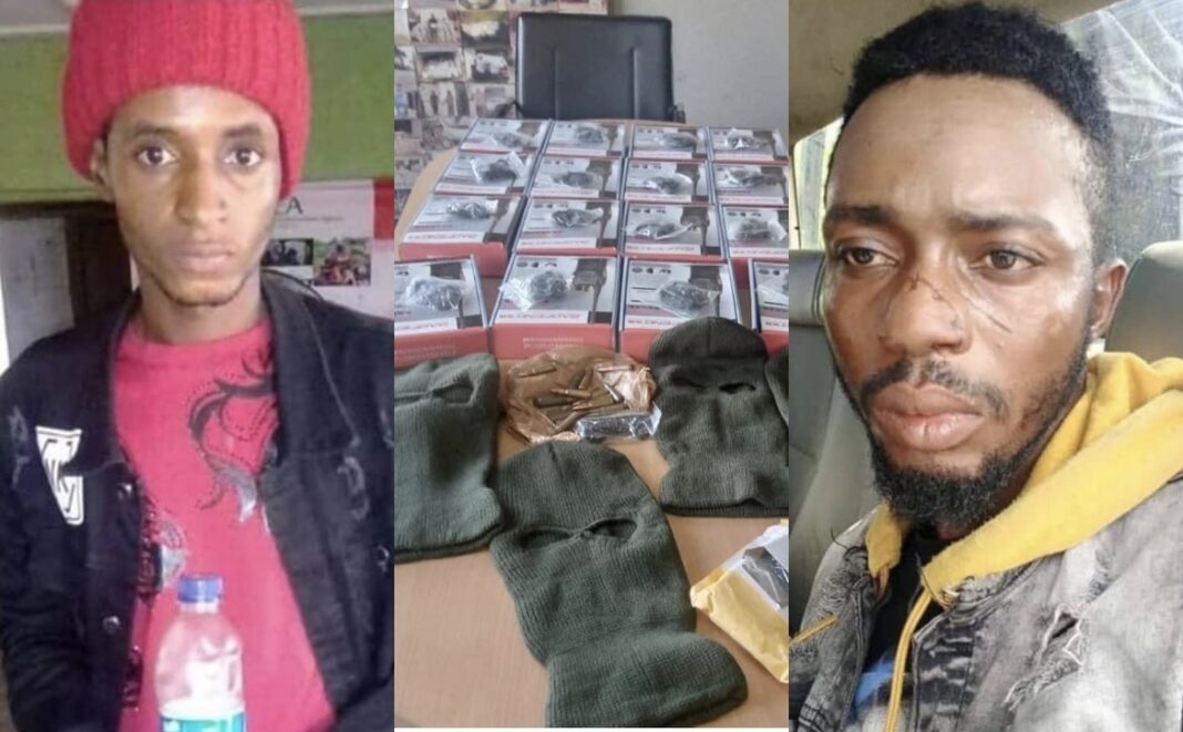 Operatives of the National Drug Law Enforcement Agency (NDLEA) have arrested a suspected fake soldier, Hayatu Galadima and his accomplice, Hamisu Adamu.