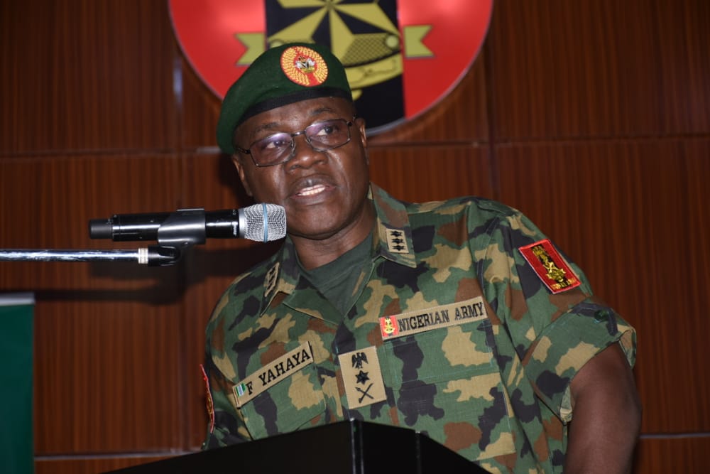 Chief of Army Staff, Lt.-Gen. Faruk Yahaya