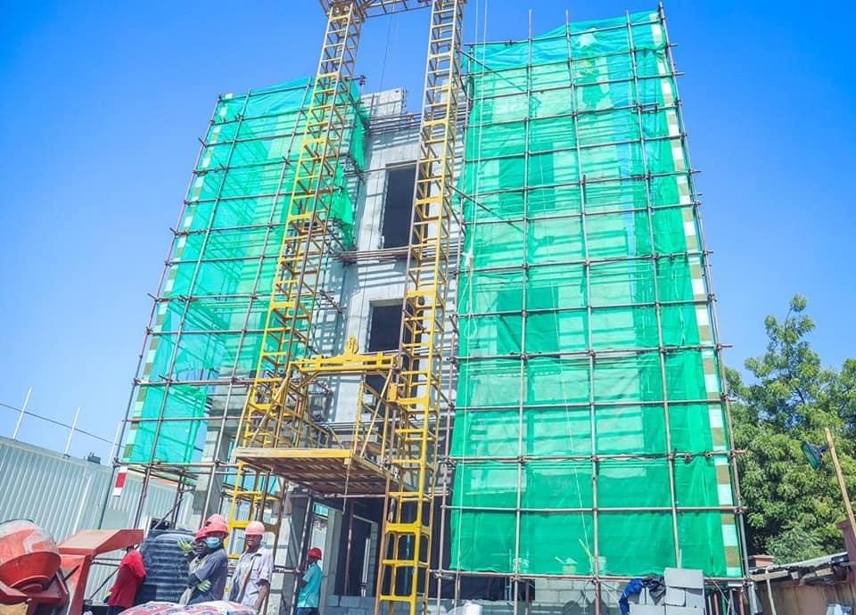 The Kano Data Center under construction