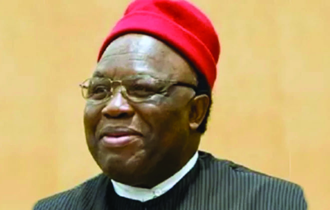 The late President general of Ohanaeze Ndigbo, Prof George Obiozor.