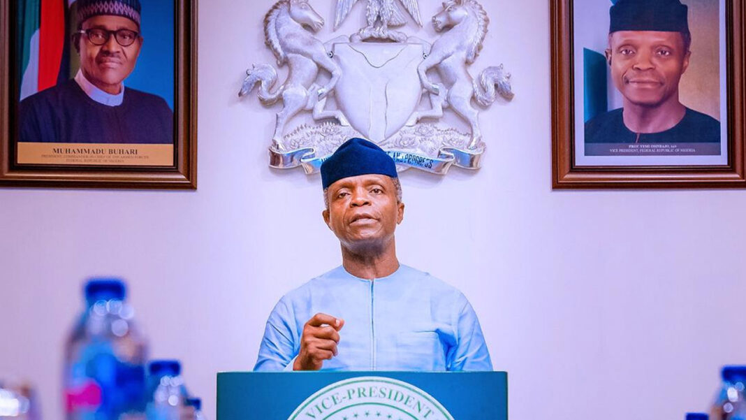Vice President Yemi Osinbajo