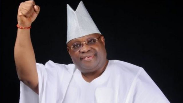 Osun governor-elect Senator Ademola Adeleke