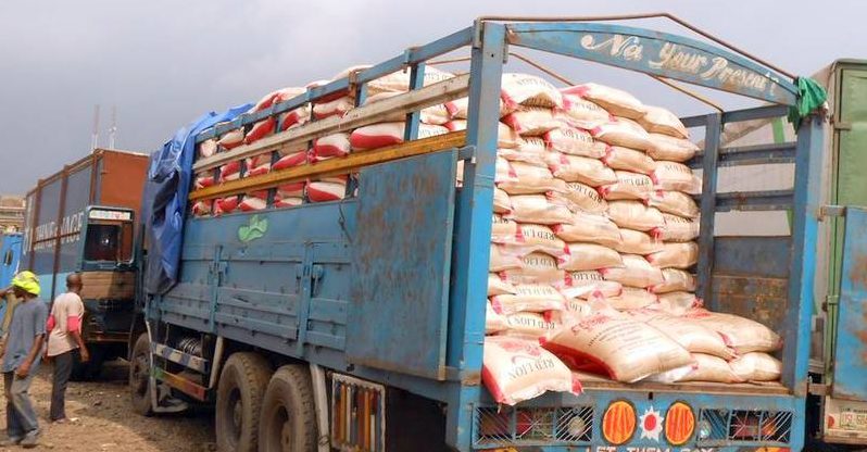 FILE PHOTO - Customs impounds 377 bags of imported rice in Jigawa