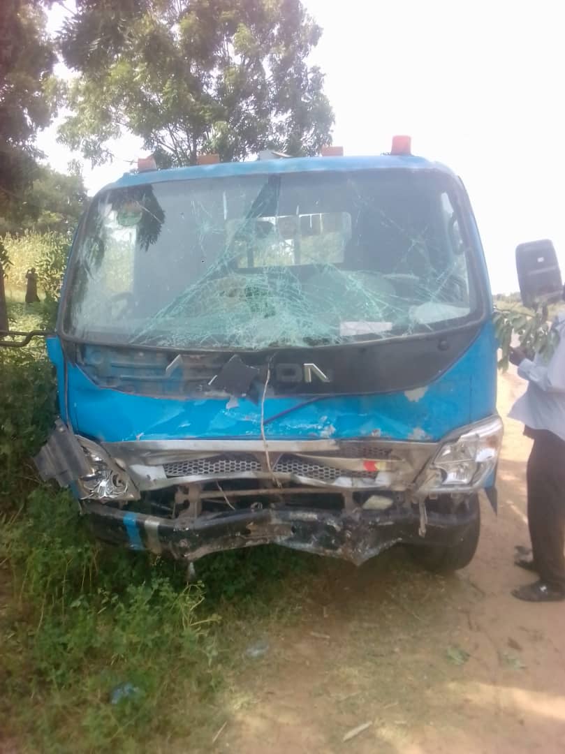 A canter that was involved in an accident that led to the death of 7 people.