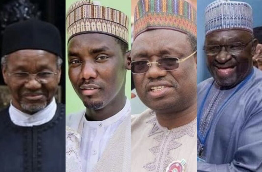 Mamman Daura, Sabiu Tunde, Lawal Kazaure and Sarki Abba