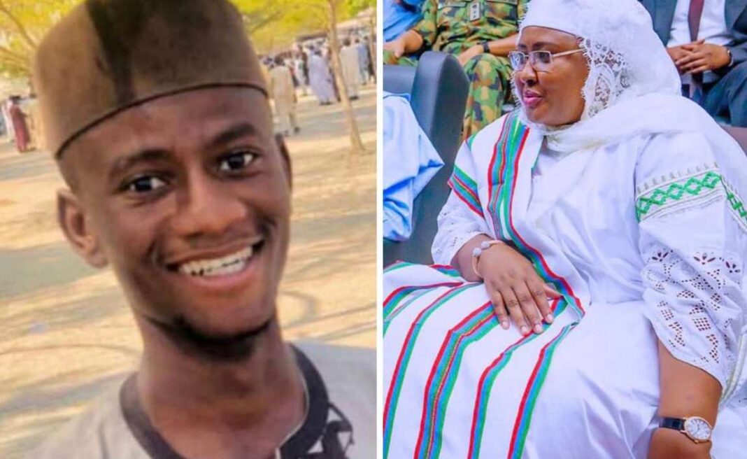 Aminu Adamu Mohammed and Aisha Buhari