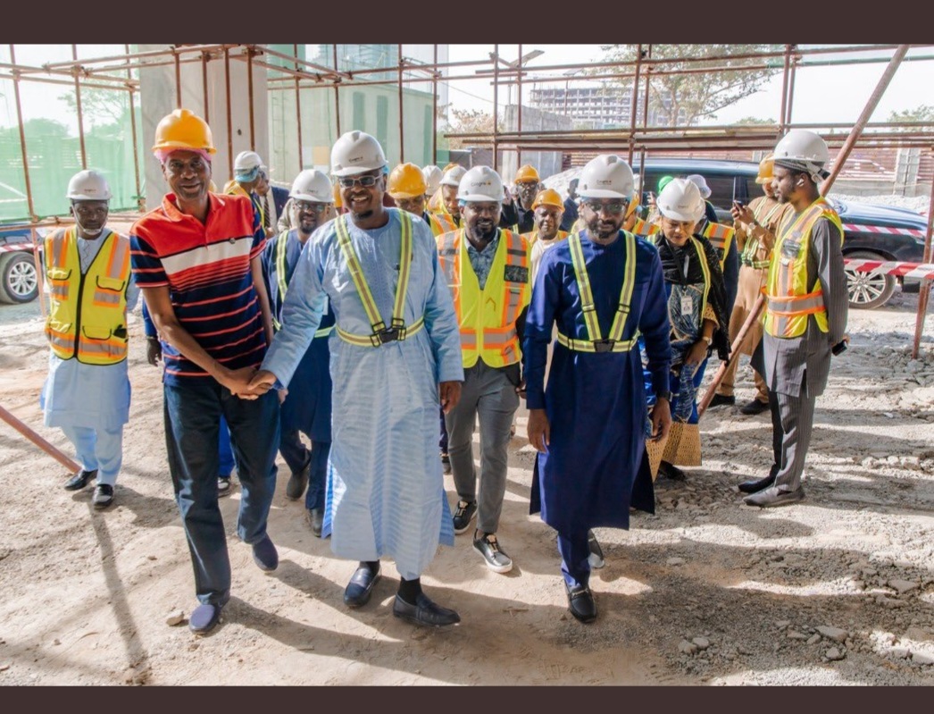 Pantami inspects ongoing project of the National Information Technology Development Agency, NITDA, in Abuja