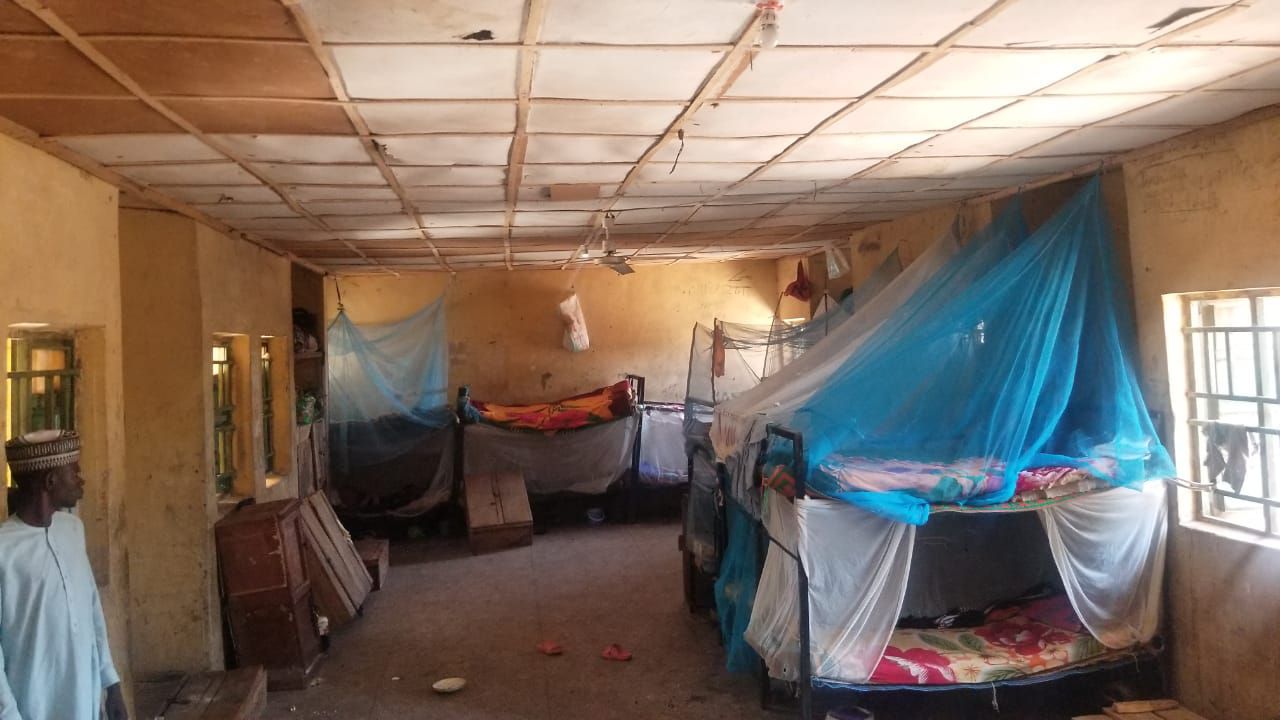 Hostel of Almajiri students in Muhammadu Basakkwace Almajiri School Gombe