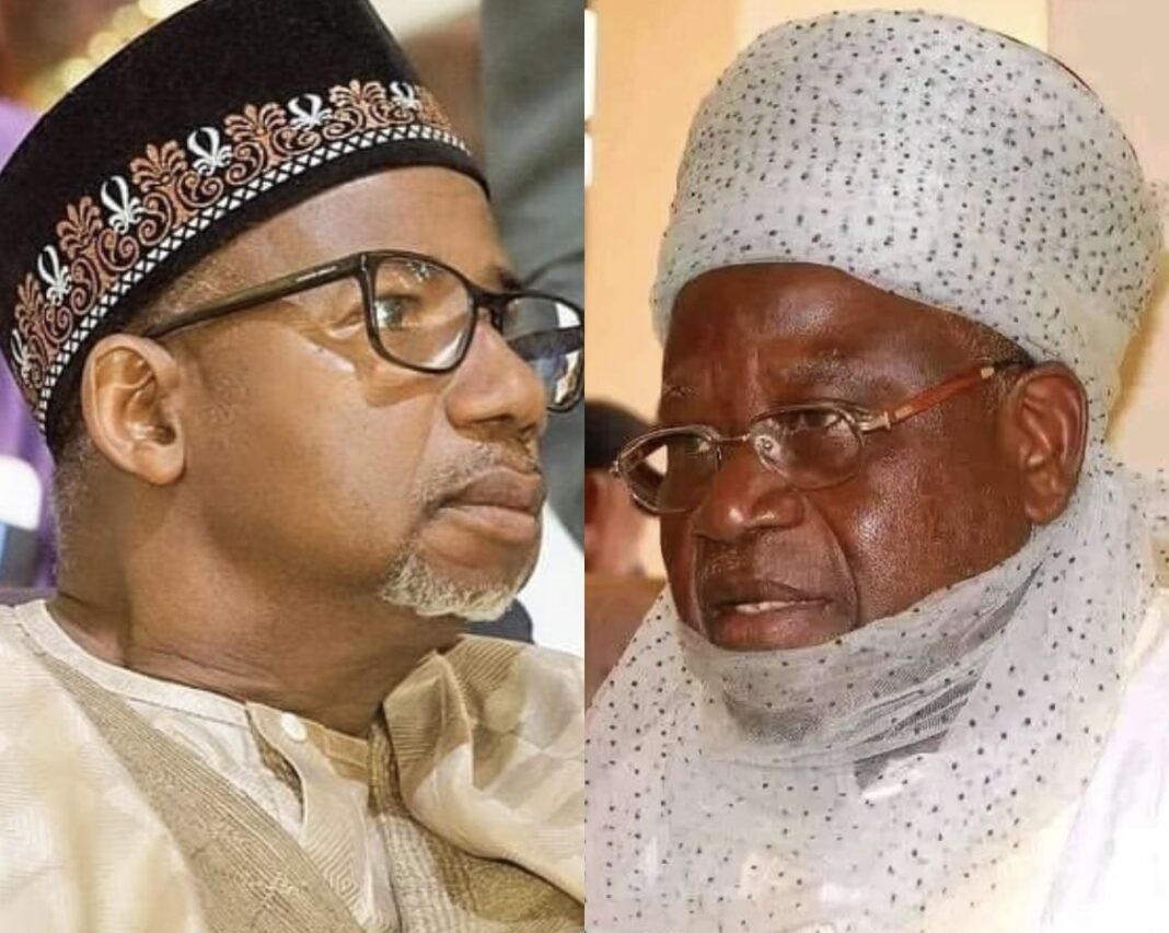 Governor Bala Mohammed and Bello Kirfi