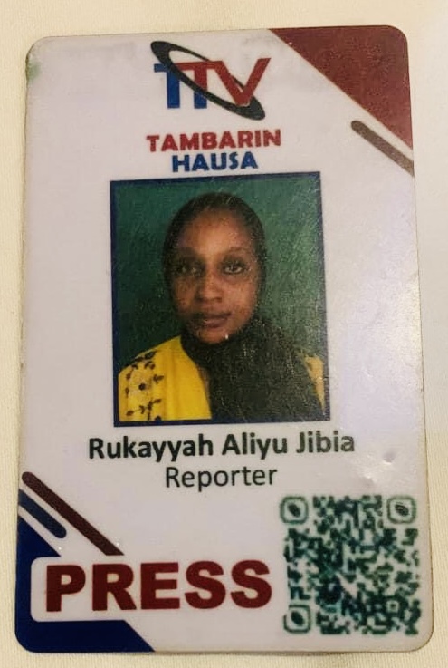 Rukayyah Aliyu Jibia TTV ID card