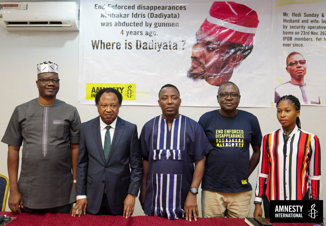 Nigerian authorities must end heinous crime of enforced disappearance - Amnesty Int'l